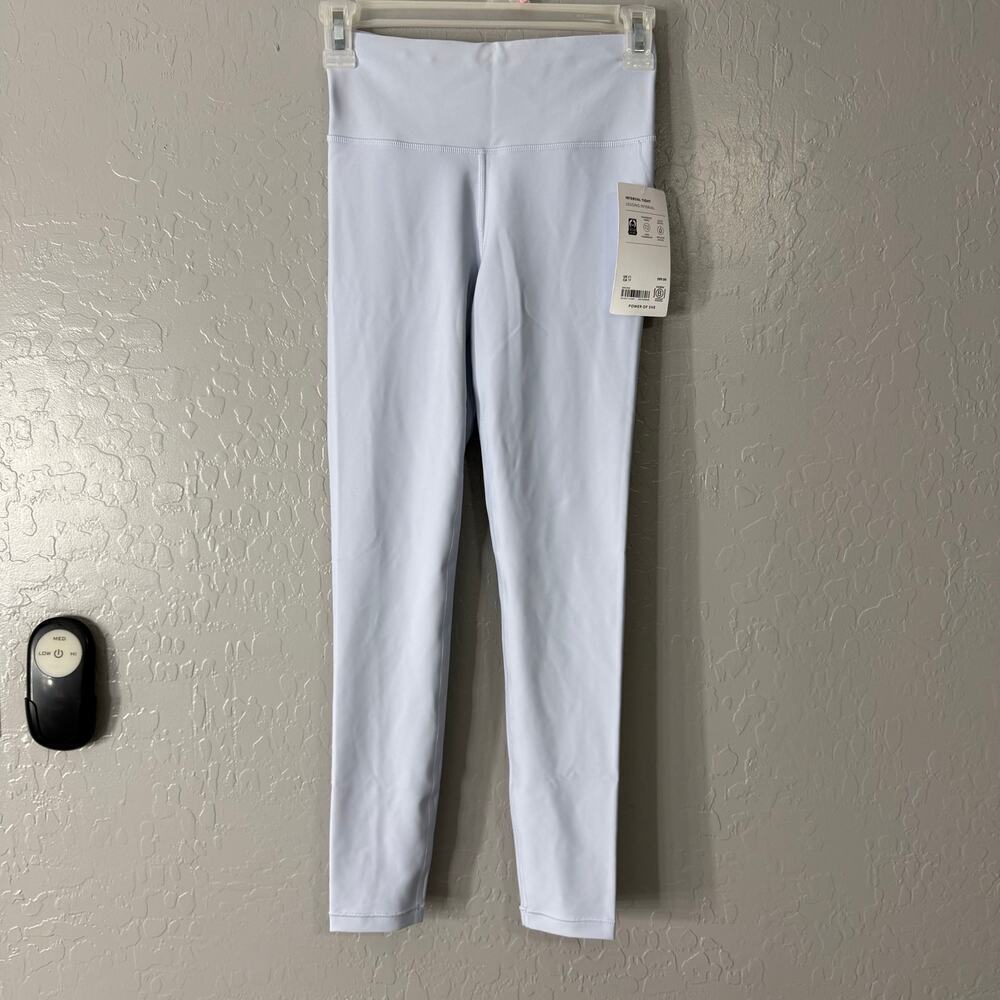 Athleta Interval High Rise Legging Tight Legging, Light Blue, XS 821433